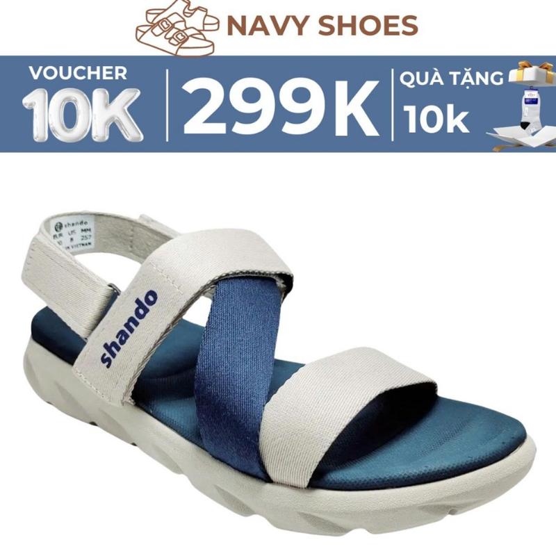 DANG THE PHUONG B - GIÀY SANDAL NAM SHANDO F6 Sport Thời Trang Đi Học,