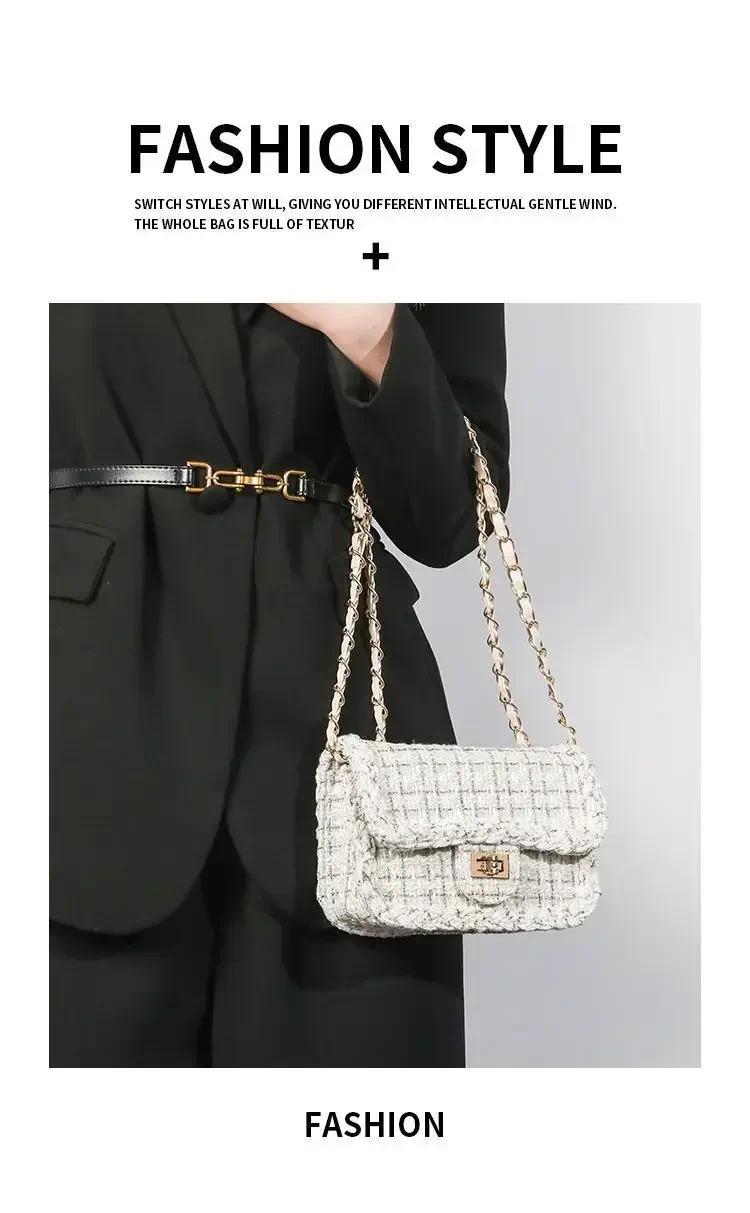 Product Introduction of Fashionable Women's Bags Chain Small Bags Crossbody Bags High-end Design Handbags Exquisite Gifts 8