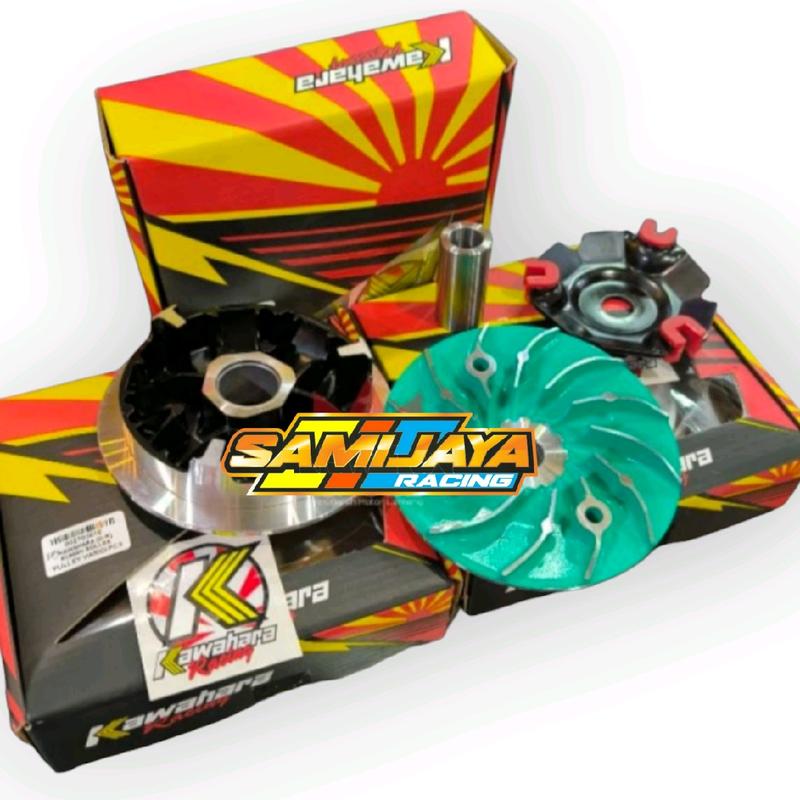 Rumah Roller pulley Pully pulli kawahara Depan Aerox Lexi Nmax Mio karbu Nouvo M3 125 filano faZio Beat new Vario 125 150 Genio PCX KOJ delux scoopy 0