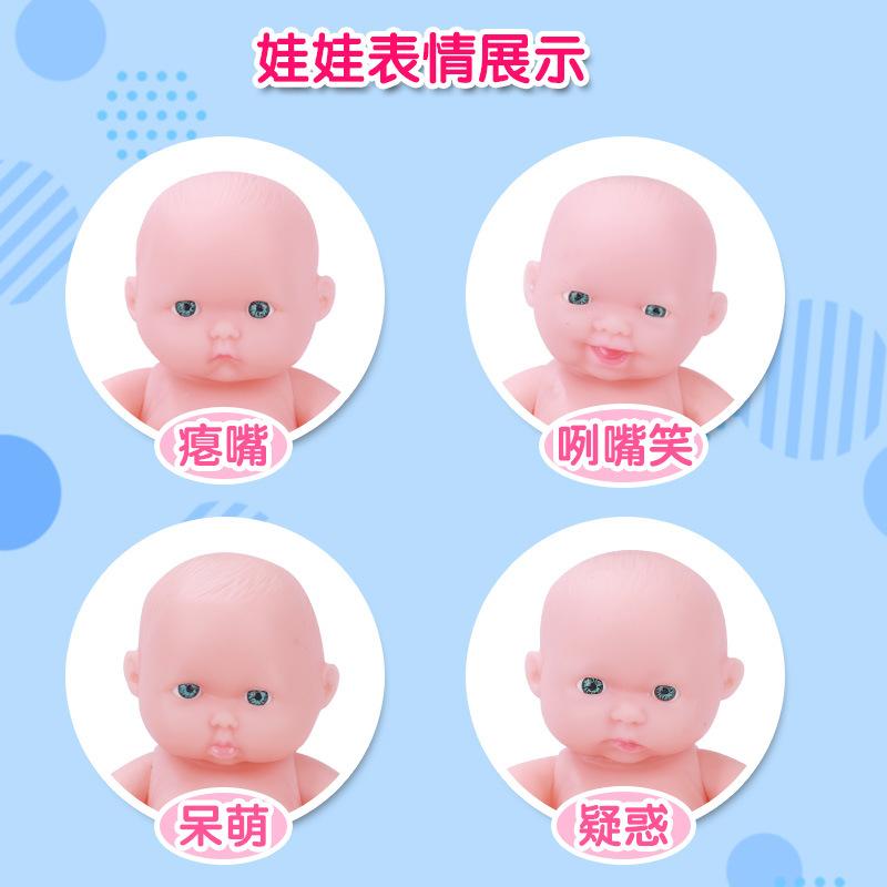 Búp Bê Tái Sinh, Nhanh Chóng Vận Chuyển, Mô Hình PVC Chất Lượng Cao, Vinyl Mini, Thực Tế, Mềm Mại, Thích Hợp Cho Giáo Dục Sớm Của Trẻ Em, Nhập Khẩu 2