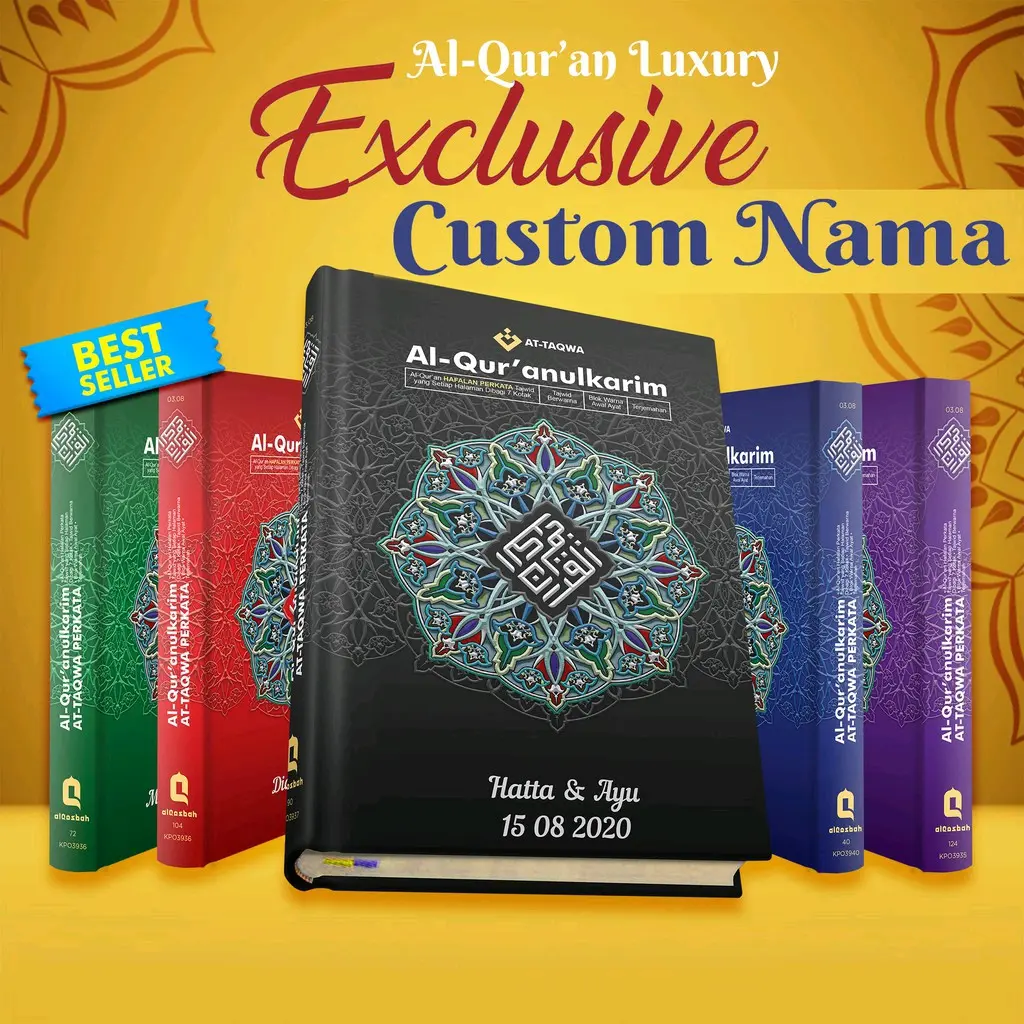 AlQuran Luxury Custom Nama A5