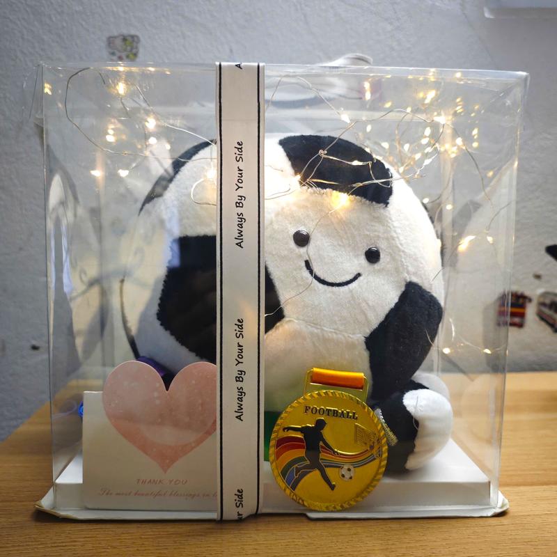 Gấu bông hình quả bóng đá quả bóng đá gấu bông gấu hình quả bóng bóng chuyền bóng bida bóng rổ thể thao êm mịn dễ thương cao cấp