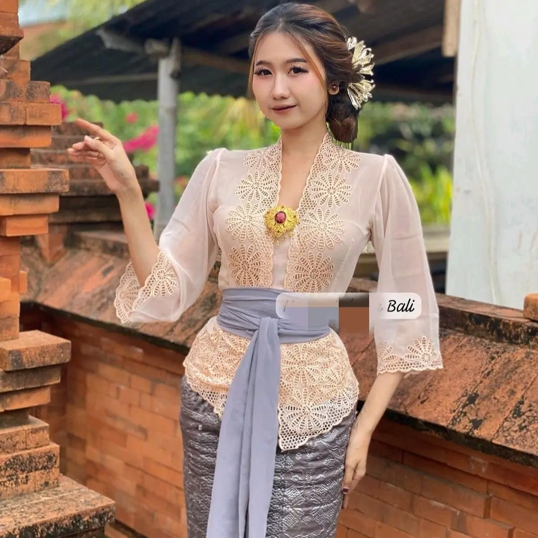 Kebaya Jadi Bordir Kipas || Kebaya Bali Modern || Kebaya Bali Kekinian || Kebaya Bali Murah || Kebaya Adat Bali Unik || Kebaya Jadi Bali || Kebaya Encim