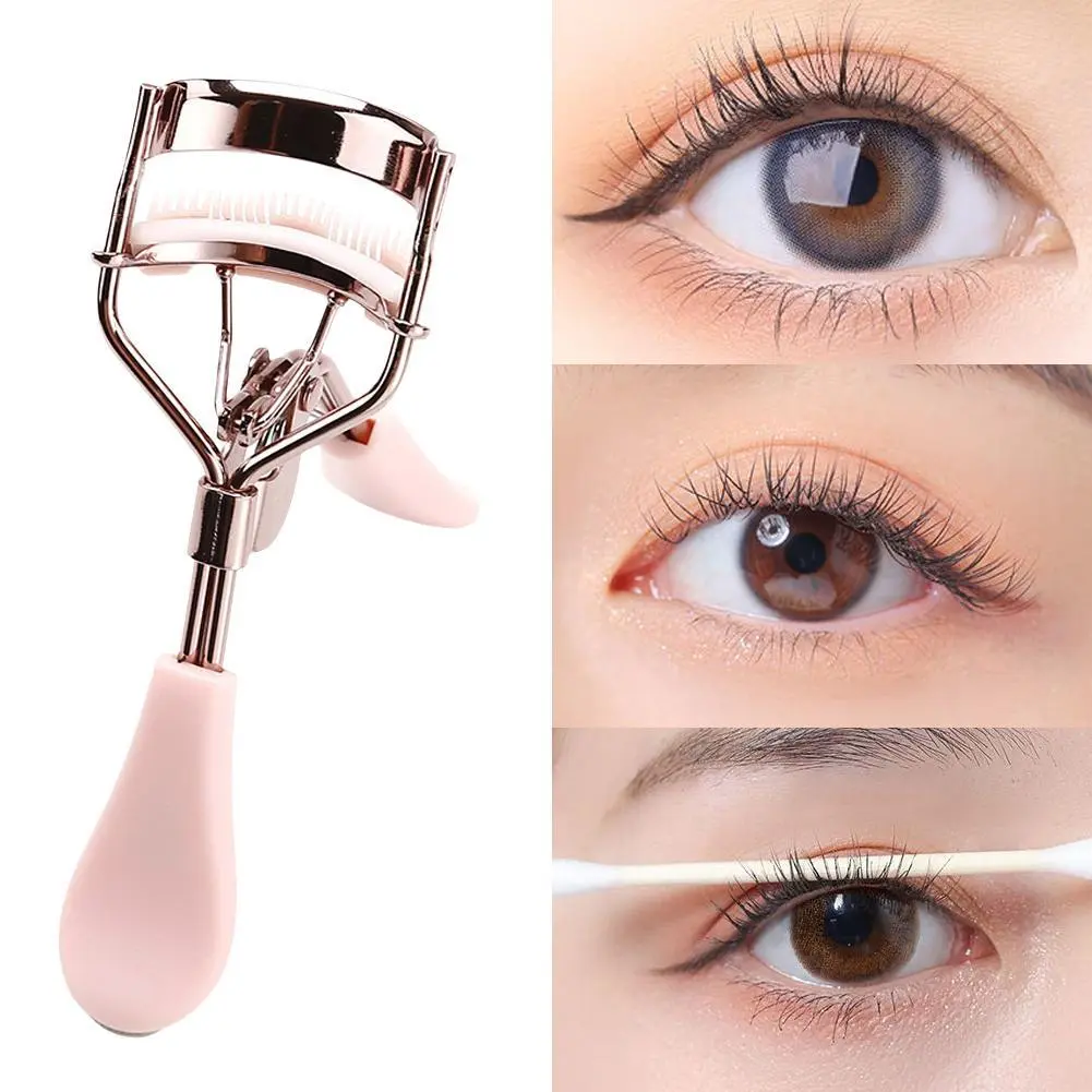 Eyelash Curler Natural Curler With Comb Eyelashes Beginner Beauty Tool B1N5