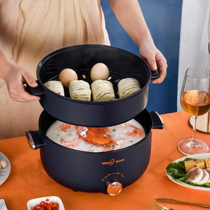 Panci Listrik Multifungsi 3 In 1 Electric Cooker Pot Panci Presto Penanak Nasi Cooker Magiccom Low Carbo Kecil Portable Digital 0