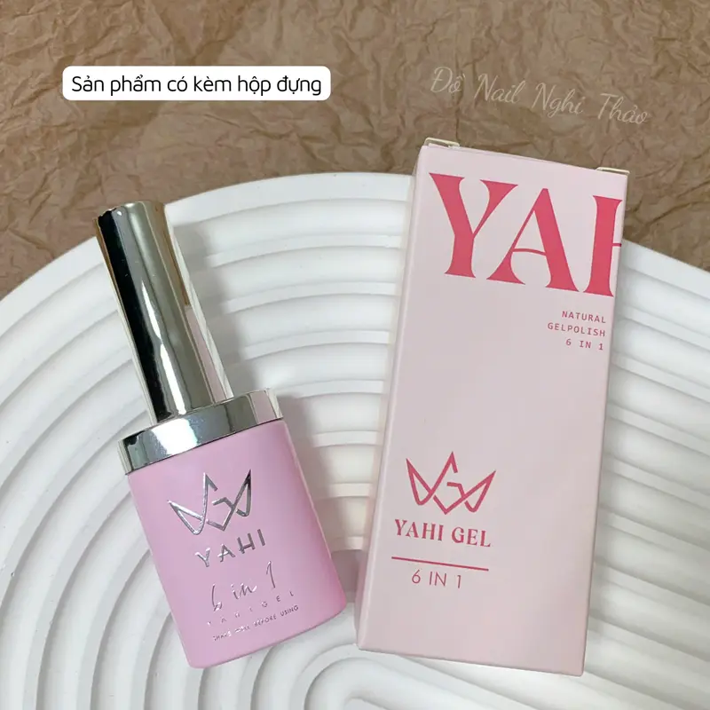 Glue gel gắn móng úp YAHI 6 in 1 4