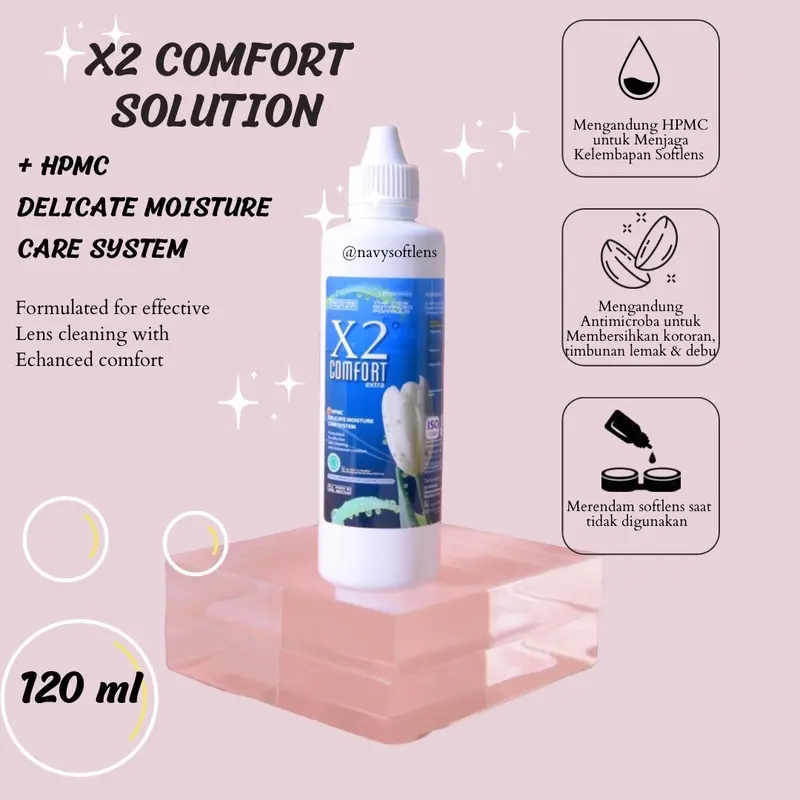 X2 120ml / Air Softlens / Solution Softlens 0