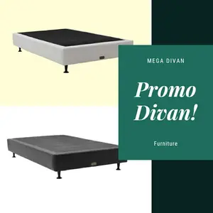 Dipan Divan Box Tanpa Sandaran Rangka Tempat Tidur
