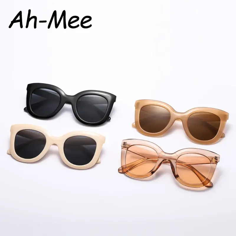1/4set Vintage Women Cat Eye Sunglasses Luxury Brand Designer Trendy Sun Glasses Female Eyeglasses For Female Gafas De Sol UV400 3