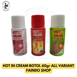 Hot In Cream Botol 60gr All Variant Original, Strong, Aromatherapy