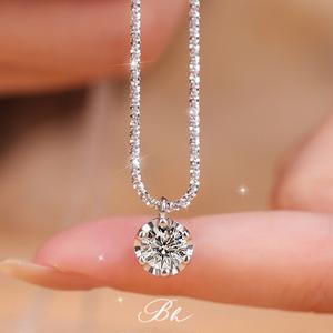 Kalung Langit Berbintang, Bahan Keluli Titanium, Tidak Luntur, Untuk Wanita, Loket Rantai Klavikel Baru, Mewah Berkualiti Tinggi dan Mampu Milik, Sesuai sebagai Hadiah Emas Perak