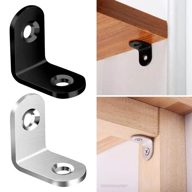 Bảo Vệ Chốt Bằng Thép Không Gỉ, Chống Gỉ, Gia Cố, Giá Đỡ Mã Góc Góc, Giá Chân Đế Bảo Vệ Góc, 20 Cái 0