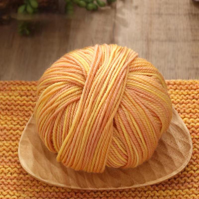 Product Introduction of 50g/Roll Sequin Mohair Yarn Soft Warm Baby Wool Crochet Yarn DIY Handmade Knitting Sweater Shawl Hat Bag Thread Sewing Supplies 25
