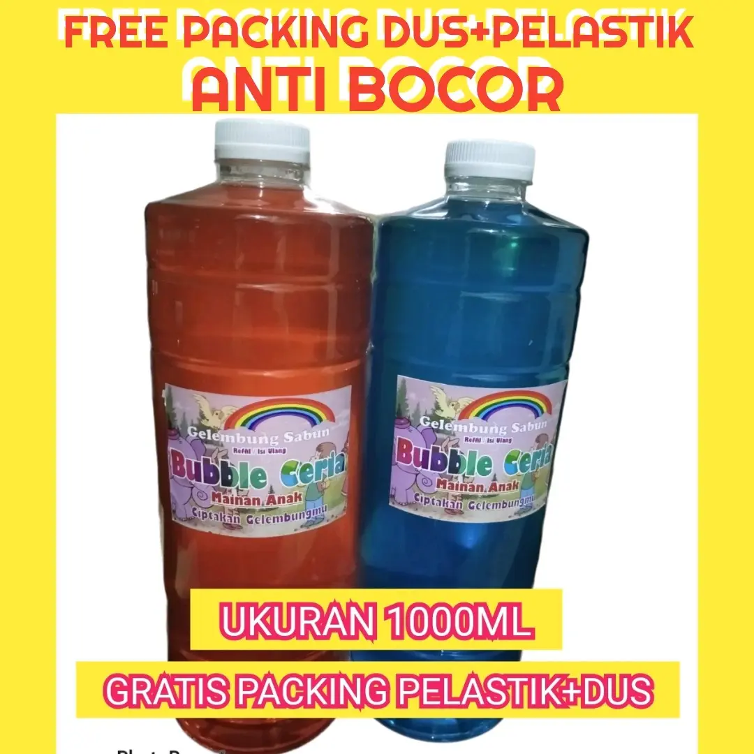 ISI ULANG GELEMBUNG SABUN / REFILL GELEMBUNG SABUN