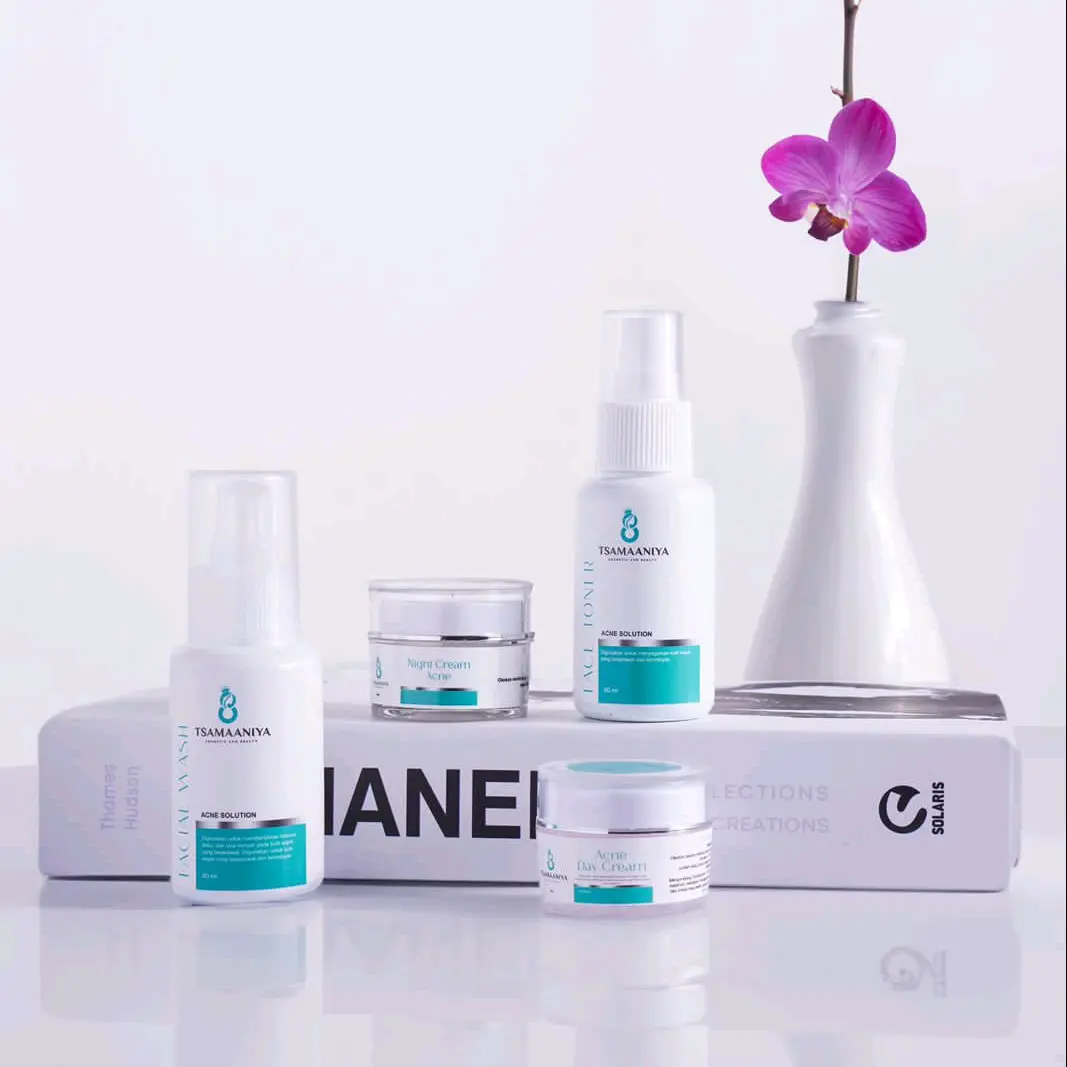 Tsamaaniya paket acne basic (untuk jerawat aktif)