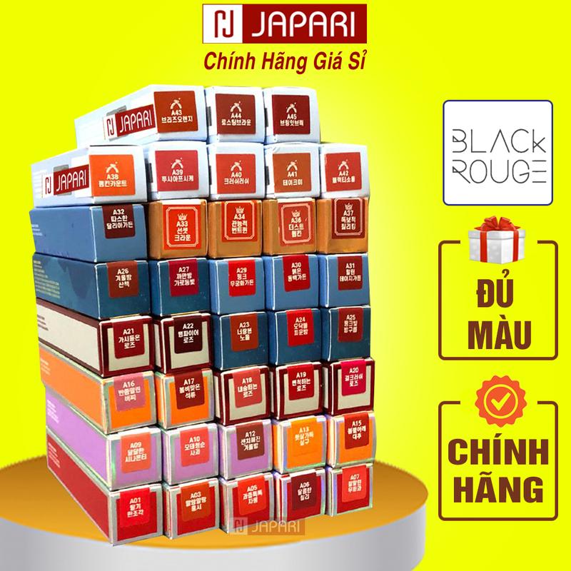 Son Black Rouge A12 Ver 8 Ver 7 6 5 4 3 2 1 CHÍNH HÃNG Hàn Quốc - Son Môi Kem Lì BlackRouge A32 A06 A22 A26 A37.. Japari
