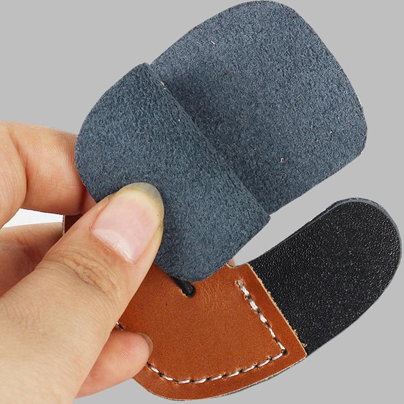 Bow And Arrow Sports Cowhide Finger Protector Double Protector Accessories Sports Layer Finger 3