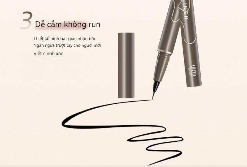 Product Introduction of [Giảm giá dịp lễ] Bút Kẻ Mắt Nữ Mới Làm Quen, Cực Mỏng, Lâu Trôi, Không Thấm Nước, Chống Nhòe, Thích Hợp Cho Lông Mi Dưới, Nhanh Khô, Không Phai Màu, Bút Phấn Mắt, Được Khuyên Dùng Cosmetic Mỹ Phẩm manhua  lashes 1