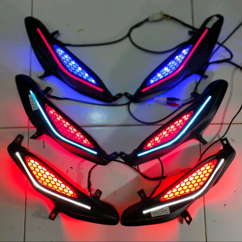 MATA GABAN HONDA SUPRA GTR 150 + SEN RUNNING Lampu 2