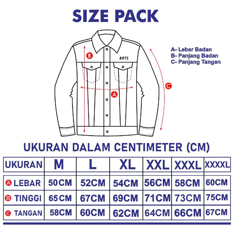 Product Introduction of Jaket Jeans Pria Denim Jacket Distro Full Printing Motif Polos 0