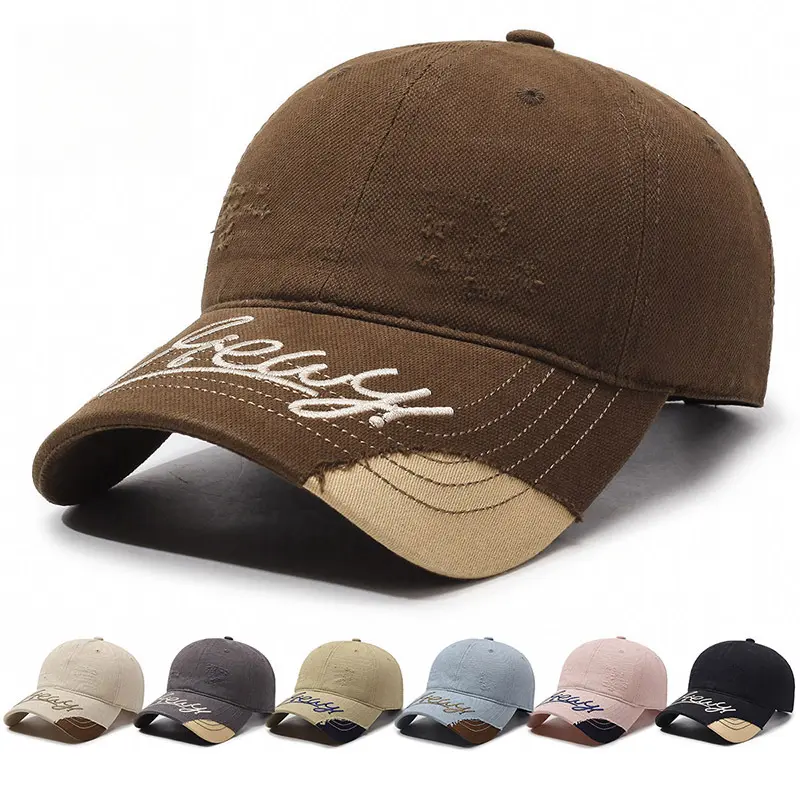 Baseball cap retro trend leisure spring and summer