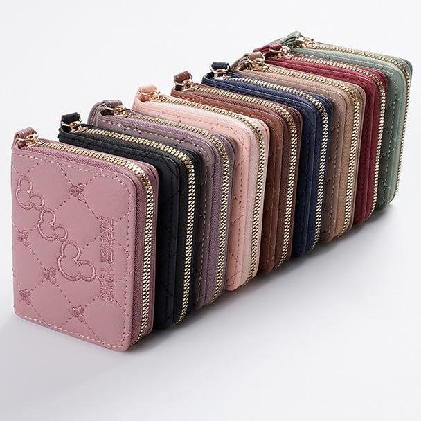 Ví Bóp nữ mini khóa kéo tai thỏ xinh xắn LILA VMT32 Wallet Hình Chữ Nhật Da vínu đẹp vi minicam tay