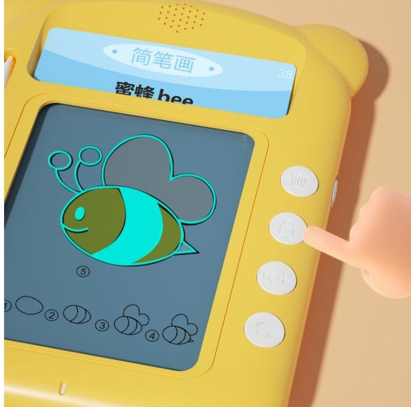 Product Introduction of Children's Writing Board LCD Handwriting Board Drawing Board Toy Erasable Doodle Board Card Early Learning Machine Educational Learning Machine 18
