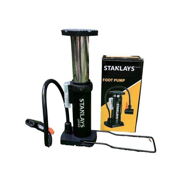  Bơm Đạp Mini Gấp Gọn Stanlays Japan Bơm  Xe Máy Bơm Xe Đạp Tiện Lợi 