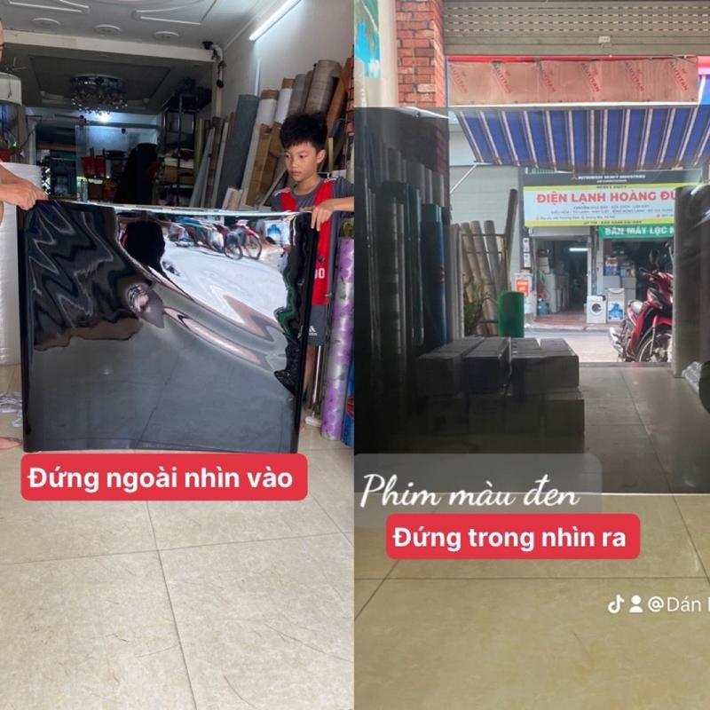 Phim dán kính ô tô chống nắng nóng cách nhiệt dán xe dán cửa nhà phim trong nhìn ra đc ngoài không nhìn vào đc
