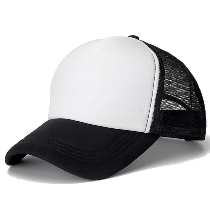 Mũ Bóng Chày Trucker, Dành Cho Nam Và Nữ, Phong Cách Snapback, Có Xương Lưới, Mũ Nam 4