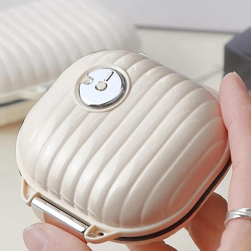 Hộp Đựng Thuốc Cầm Tay Mini, Kiểu Vuông / Hình Chữ Nhật AT, Thích Hợp Đi Du Lịch Trong Bảy Ngày, Nhiều Ngăn, Gói Chia Ngăn, Cho Thuốc Và Viên Đặt, Hộp Đựng Kín, Sắp Xếp Theo Tuần 6