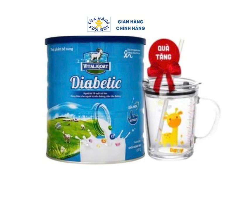 Sữa Dê Vitaligoat Diabetic (650G) - date mới - chính hãng 0