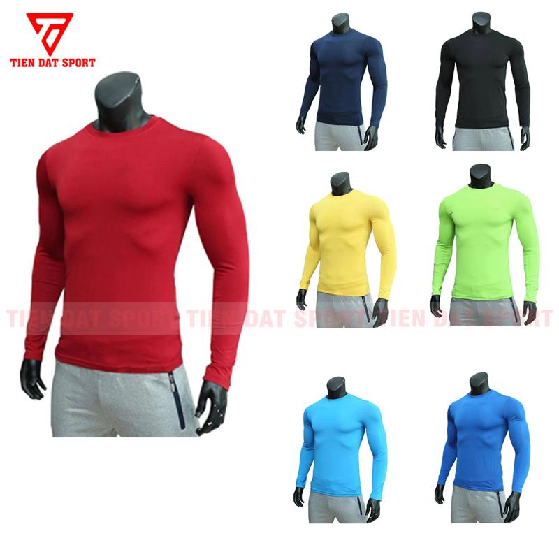 Áo thun body nam giữ nhiệt dài tay cực đẹp đủ màu đen, trắng,... Sport Tập Gym Chạy Bộ