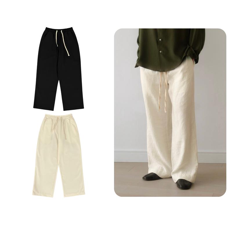 Quần đũi dài Hance Jack Lane, Quần dài ống suông nam nữ unisex chất liệu vải đũi