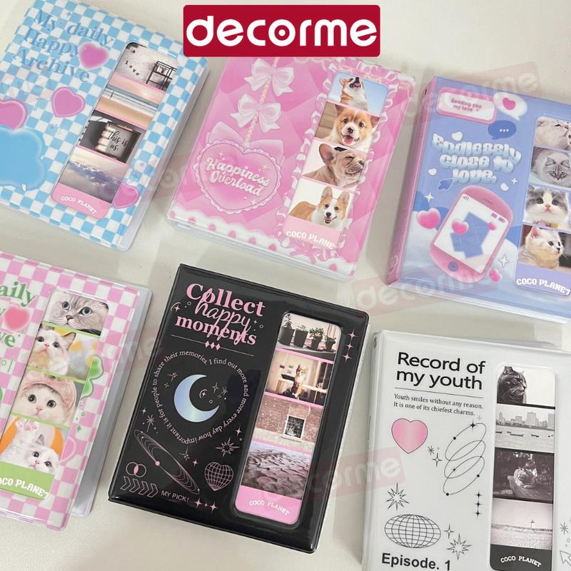 Collect Book Album Ảnh Photostrip Dễ Thương DecorMe Cho Ảnh Thẻ 4 Cut, ảnh lấy ngay photobook