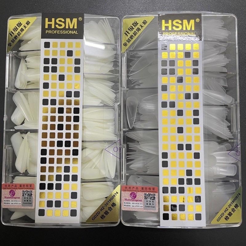 Móng úp tay nhám HSM ( Fom Nhọn ) làm nail