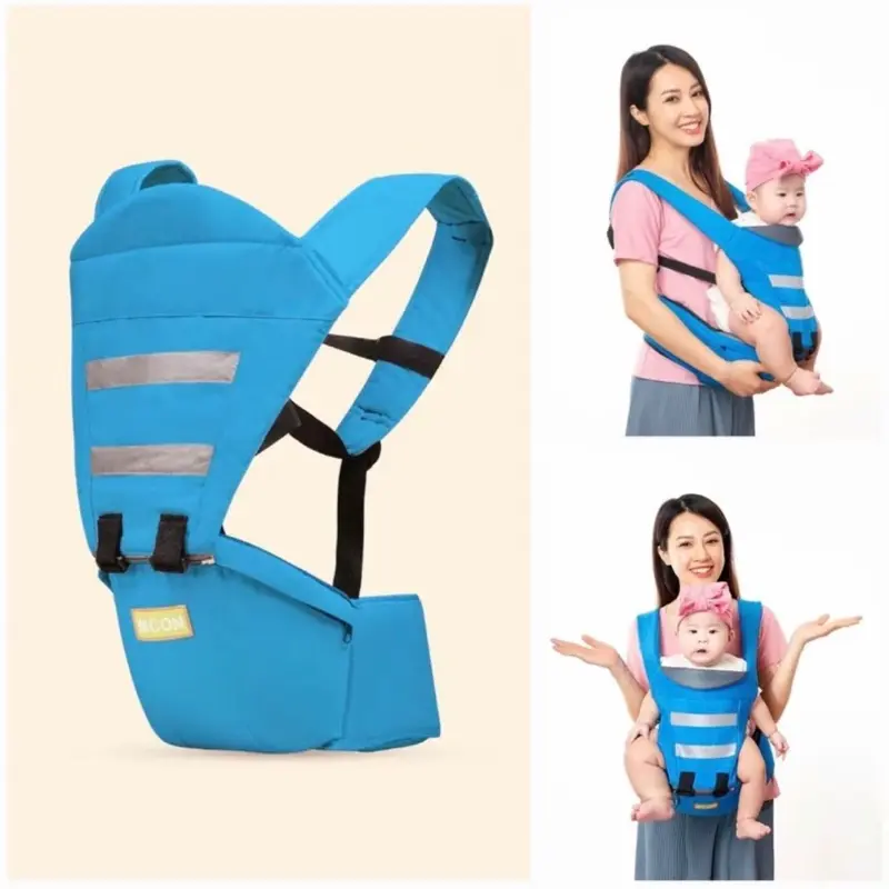 Địu em bé 4 tư thế có đỡ cổ và ghế chống gù địu  cho  bé  sơ  sinh địu  em  bé  sơ  sinh baby  carrier  belt  bag