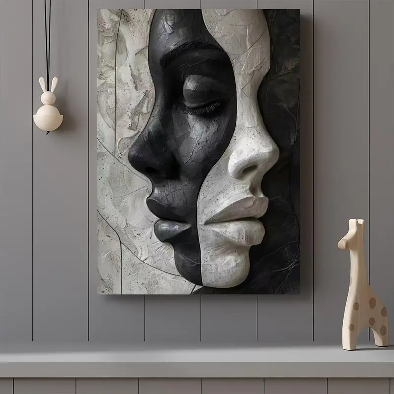 Women Print Modern Art Home Wall Decor, 1 Count Home Decoration Hanging Picture, Wall Poster for Living Room, Bedroom, Cafe, Kitchen & Restaurants Decor 4