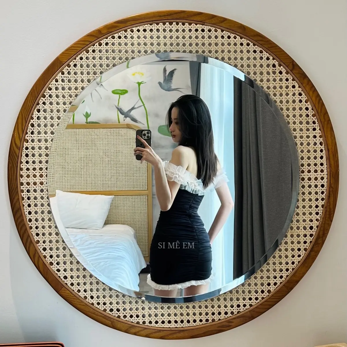 VÁY ĐẦM ÔM BODY BÈO REN TRỄ VAI - SI MÊ EM - Hình thật shop chụp. ĐẦM NỮ, ĐẦM ĐI TIỆC