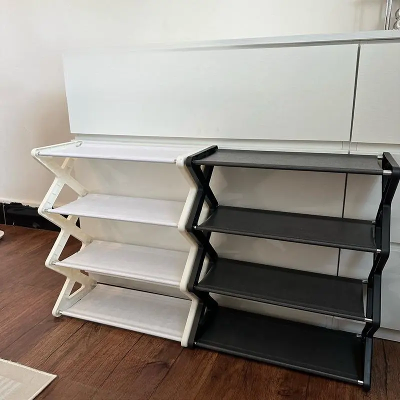 Space Saving 4 Layer Shoe Rack, 1 Count Multifunctional Adjustable Shoe Storage Rack, Living Room Plant & Book Storage Holder, Home Organizer, Bedroom Accessories, Organization 3
