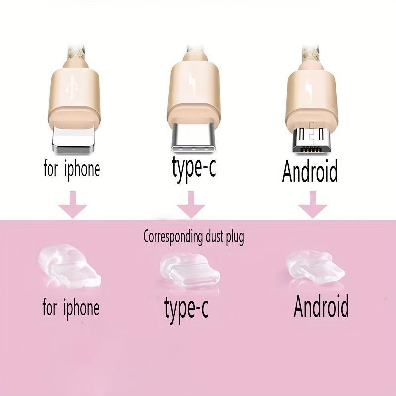 Product Introduction of Swan Design Phone Dust Plug, 1 Count Phone Charging Port Decorative Dust Plug, Fashionable Phone Charging Port Dust Plug for iPhone & Android Phone, Phone Accessories for Women & Girls 14