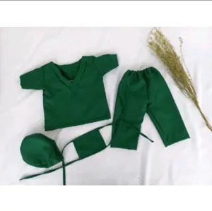 jas dokter bayi new born, perlengkapan photoshoot, set nakes Bunda