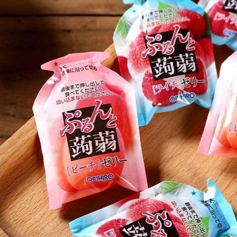 HÀNG CHÍNH HÃNG ] THẠCH TRÁI CÂY ORIHIRO NHẬT BẢN 2/3 VỊ 3