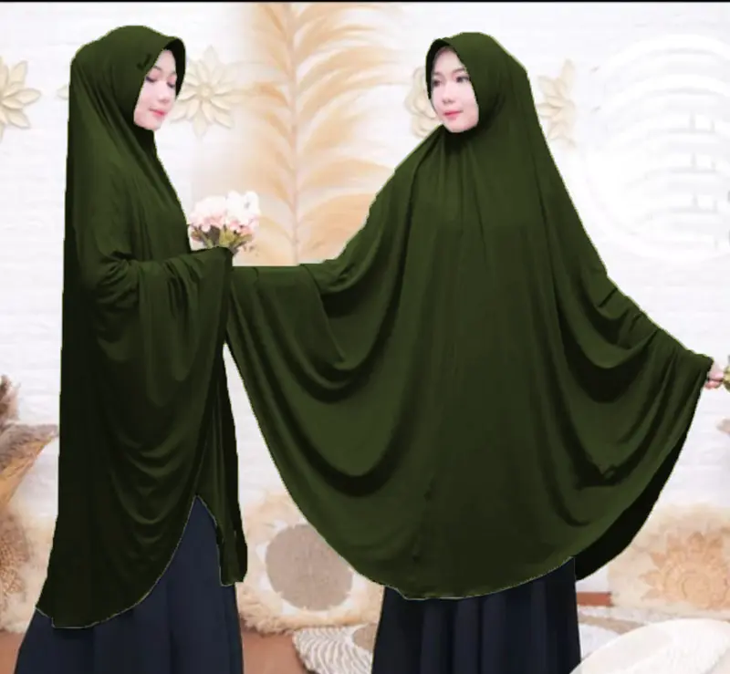Hijab Syari Jumbo Jilbab Instan jersy premium XXXXL 1