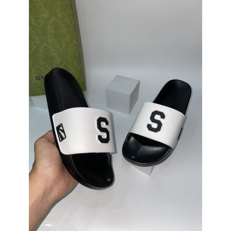 Product Introduction of Dép Slipper nam nữ hình chư S mới nhất năm - DéP Cao Su Đế Bằng 7
