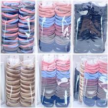 Product Introduction of Korean Hair Accessories Basic Base Golden Balls Heart-Shaped Hair Rope 5 Order Card Bar Size Head Rope Rubber Band Hair Band 2 Yuan Shop 31