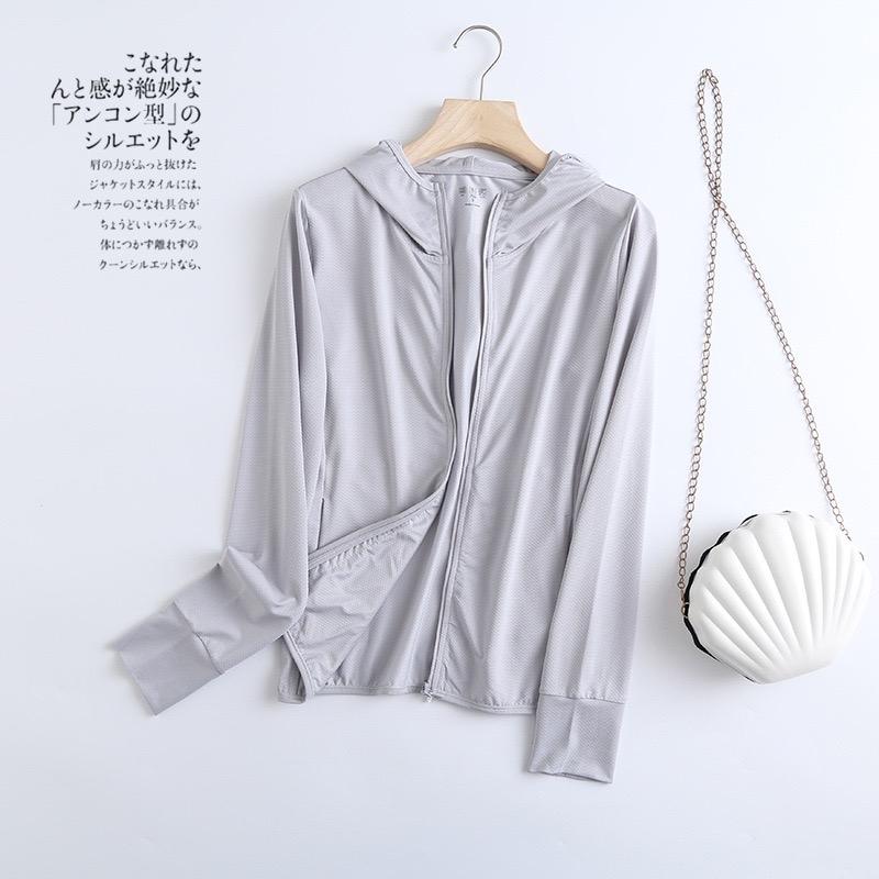 Áo Chống Nắng Cao Cấp - Áo Chống Nắng  Nữ Vải Thông Hơi Co Dãn 4 Chiều+ Có Túi Trong 4