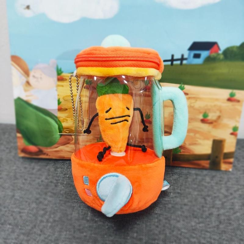 Đồ Chơi Máy Ép Cà Rốt Nhồi Bông Xoay Dây Thừng Thiết Kế Vui Nhộn Búp Bê Cà Rốt Nhồi Bông Dây Kéo Rau Củ Nhồi Bông Màu Cam Búp Bê Máy Ép Nhồi Bông Hoạt Hình Thích Hợp Cho Đồ Chơi Trẻ Em