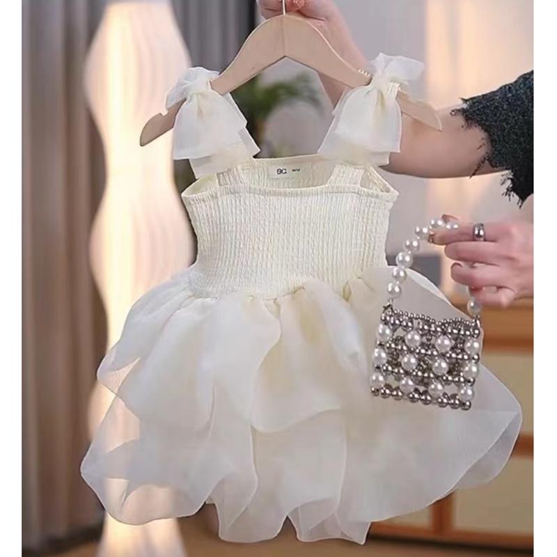 Product Introduction of Váy Mùa Hè Mới Cho Bé Gái, Váy Bong Bóng Có Dây Đeo Cho Bé Gái, Váy Công Chúa Cho Bé 5