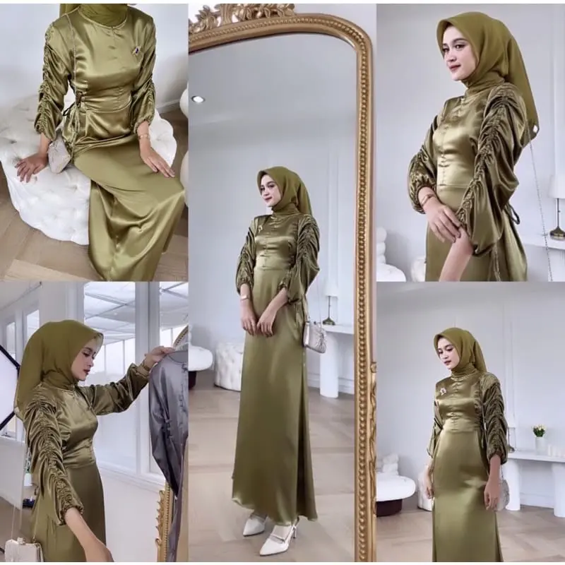 BEST SELLER belle dress luxury armani silk  Gamis serut ,DRESS PREMIUM , DRESS KONDANGAN, DRESS PESTA, DRESS WANITA TERBARU,DRESS BRIDESMAID DRESS, DRESS PREMIUM SILK,DRESS MUSLIM, DRESS MALAYSIA,GAMIS KEKINIAN,GAMIS TERBARU BISA COD